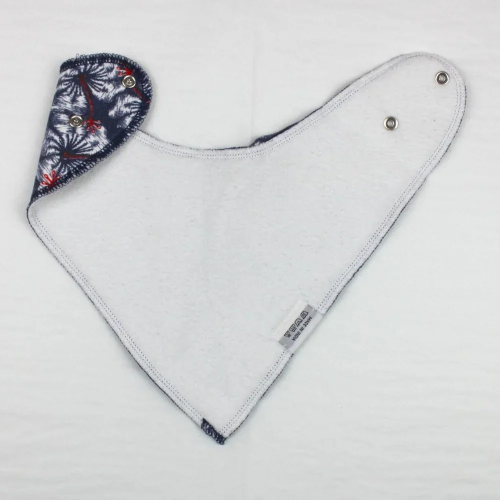 So Peep Lot of 3 Baby Bandana Organic Cotton Bibs